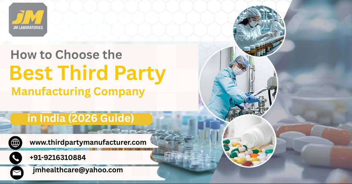 How to Choose the Best Third Party Manufacturing Company in India 2026 