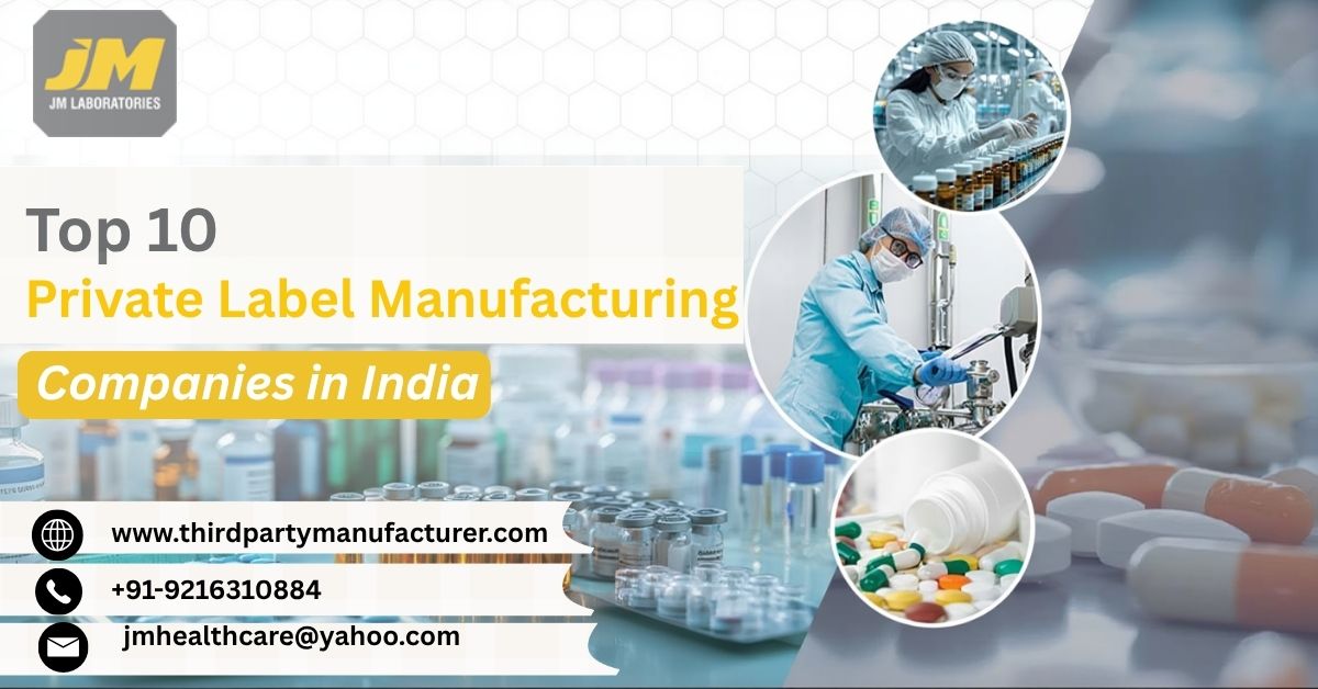 Top 10 Private Label Manufacturing Companies in India 